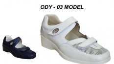 Orthopedic Leather Hospital Shoes for Women ODY-03