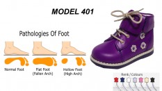 Flat Foot High Boots for Child Model 401