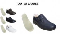Men’s Leather Orthopedic Diabetic Shoes OD-51