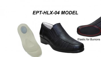 Orthopedic Leather Shoes for Bunion and Heel Spurs EPT-HLX-04