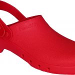 Autoclavable-Operating-Theatre-Clogs-With-Strap-Red