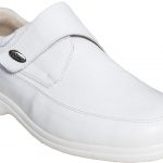 Men's Leather Nursing Shoes White OD-51B