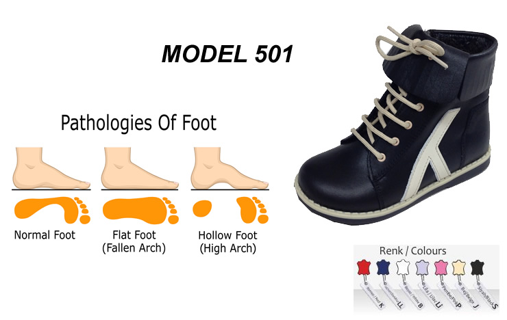 Orthopedic Shoes For Toddler Flat Feet Model 501