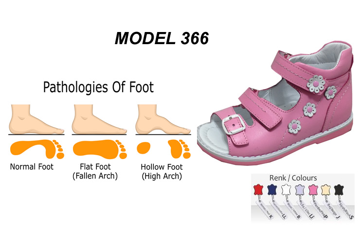 Shoes for Flat Feet in Children Model 366