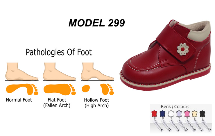  Kids Shoes for Fallen Arch Model 299