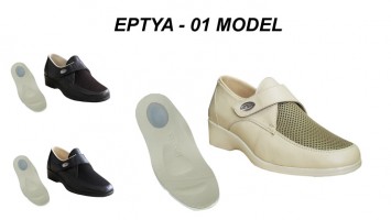 Topuk Dikeni Ortopedik Bayan Yazlık Ayakkabı EPTYA-01