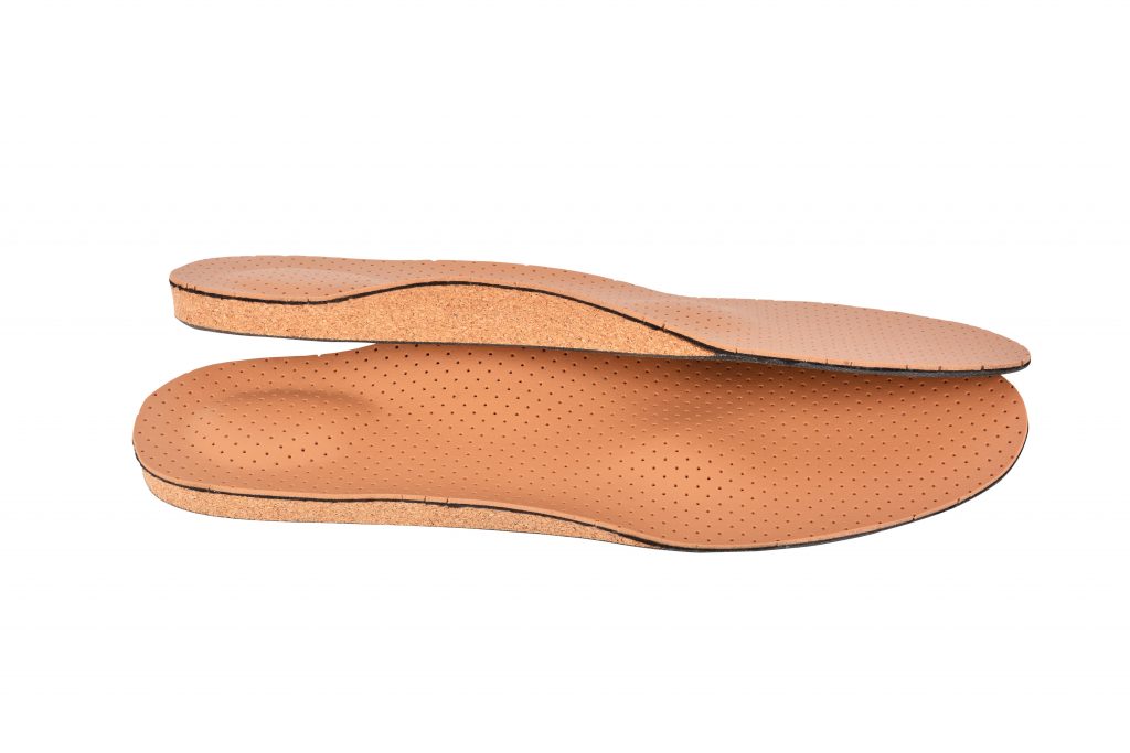 Cork Insole for Heel Spurs and Flat Foot