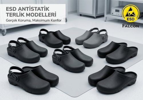 ESD Antistatik Terlik (Cleanroom & Elektronik)